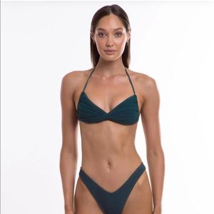 ✨TJ Swim Fluer Top- Emerald✨